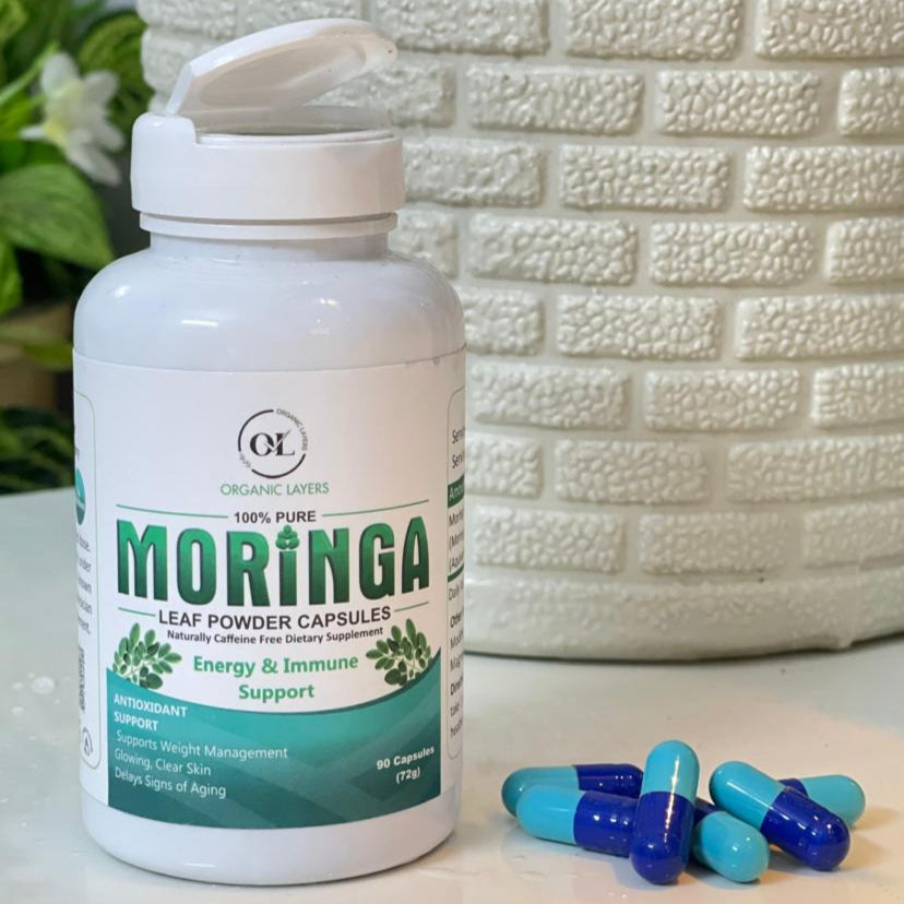 Moringa Leaf Capsules (90)